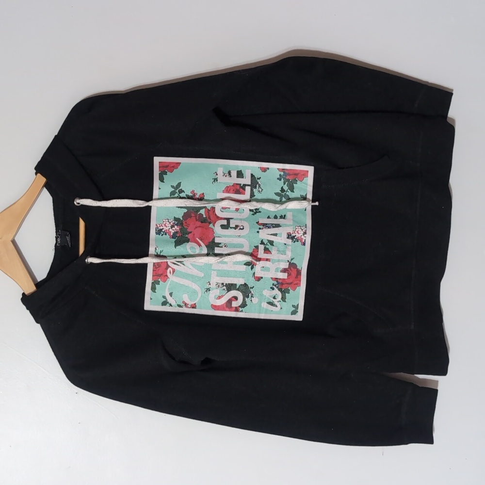 Rue21 The struggle is Real Sweatshirt Hoodie